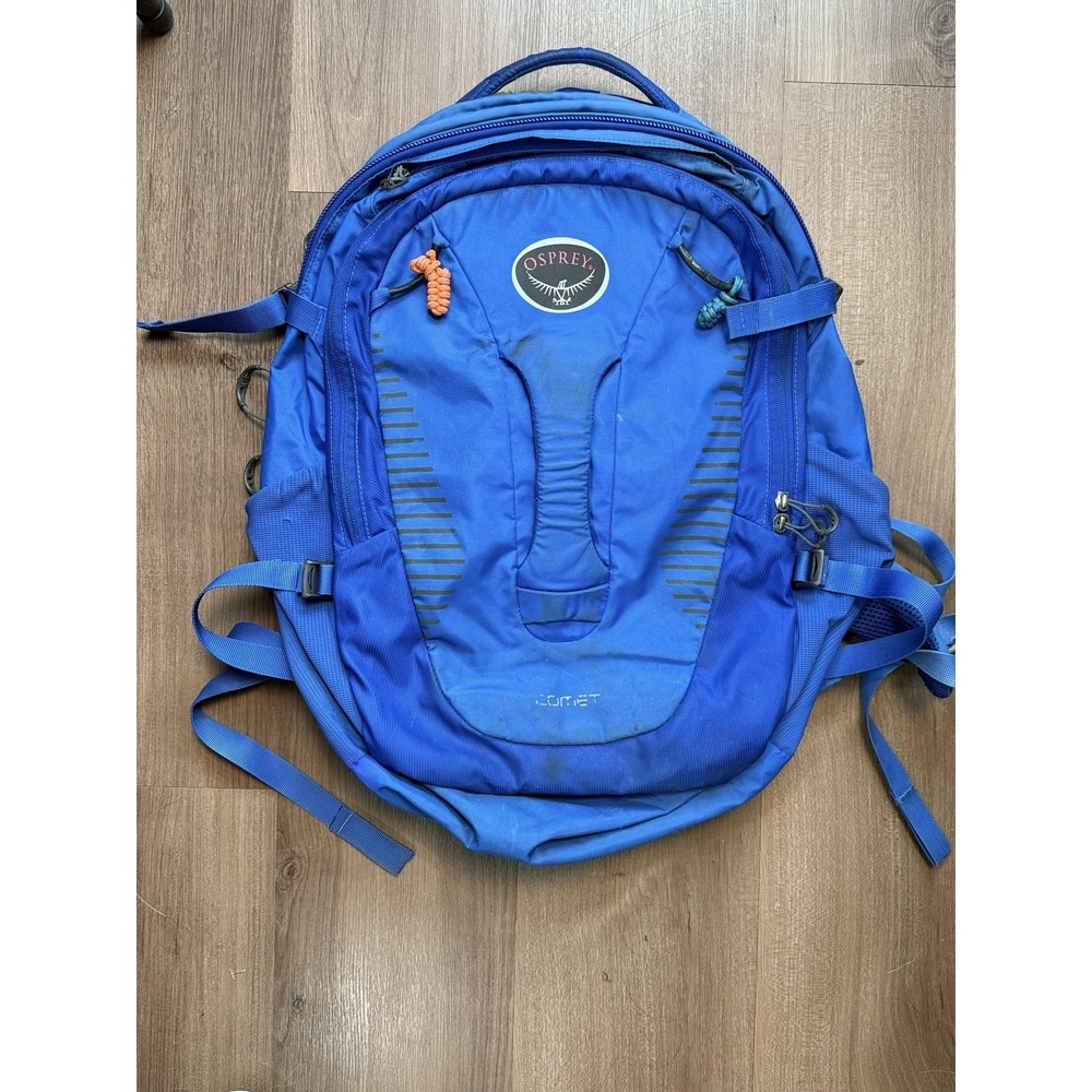 Osprey Blue 20" Comet Backpack 24/Seven Series Laptop Travel Daypack Mens Nylon